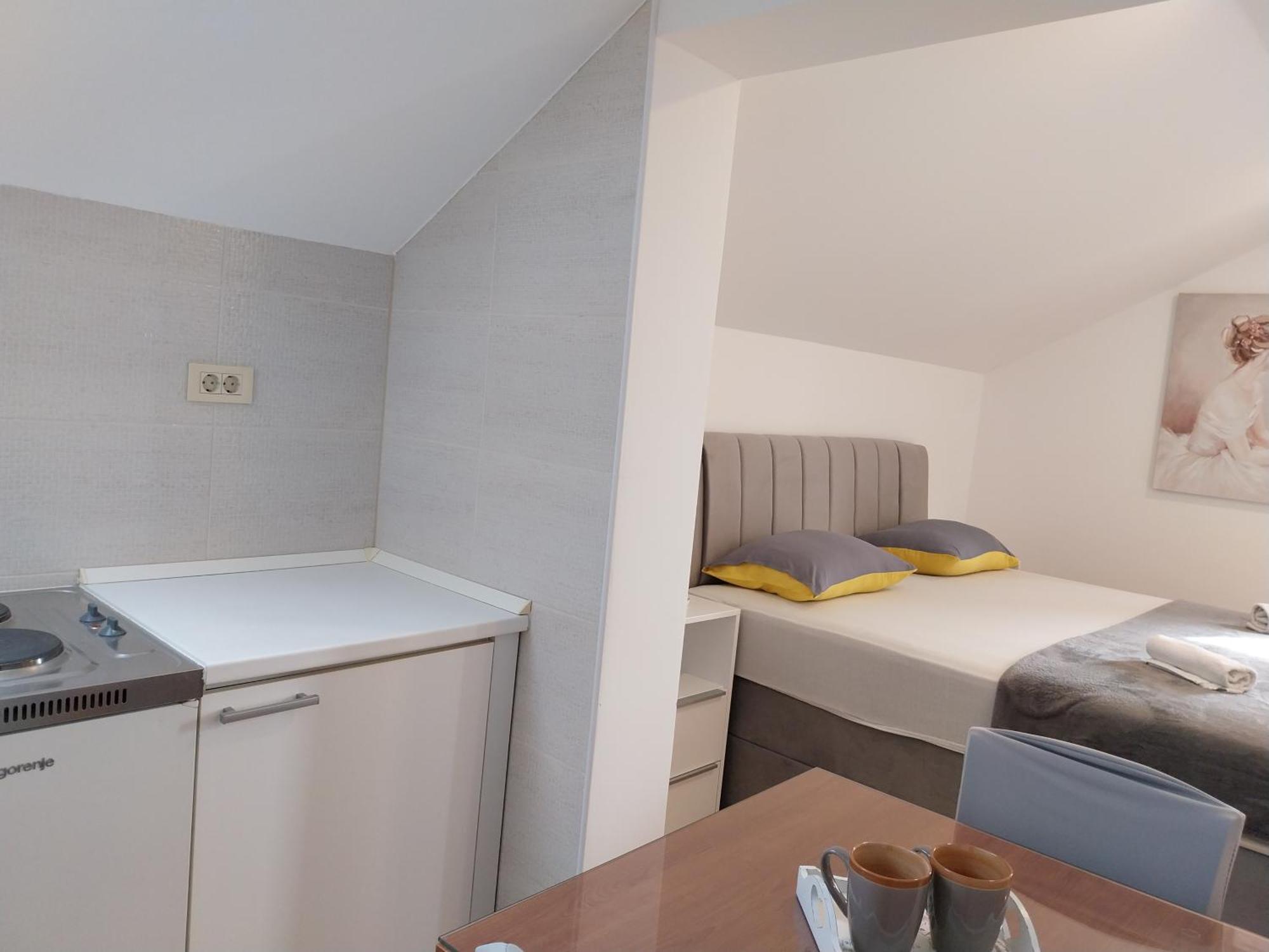 Apartments Rose Loboja 马卡尔斯卡 外观 照片